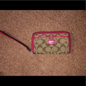 Coach Wristlet Wallet